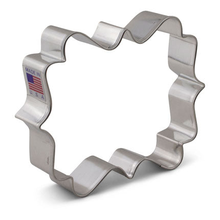 LilaLoa's Square Plaque Cookie Cutter 3 3/8" x 4" Ann Clark