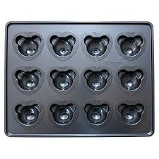 Silpap Bear Baking Pan 12 Cavity