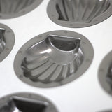 Commercial Silpap Silicone Coated Scallop Madelein Pan -24
