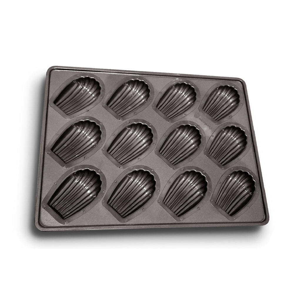 Deep Silpap Silicone Coated French Classic Madeleine Pan 12