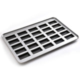 Commercial Silpap Silicone Coated Rectangle Financier Pan - 25