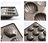 Silpap Silicone Coated Scallop Madeleine Pan