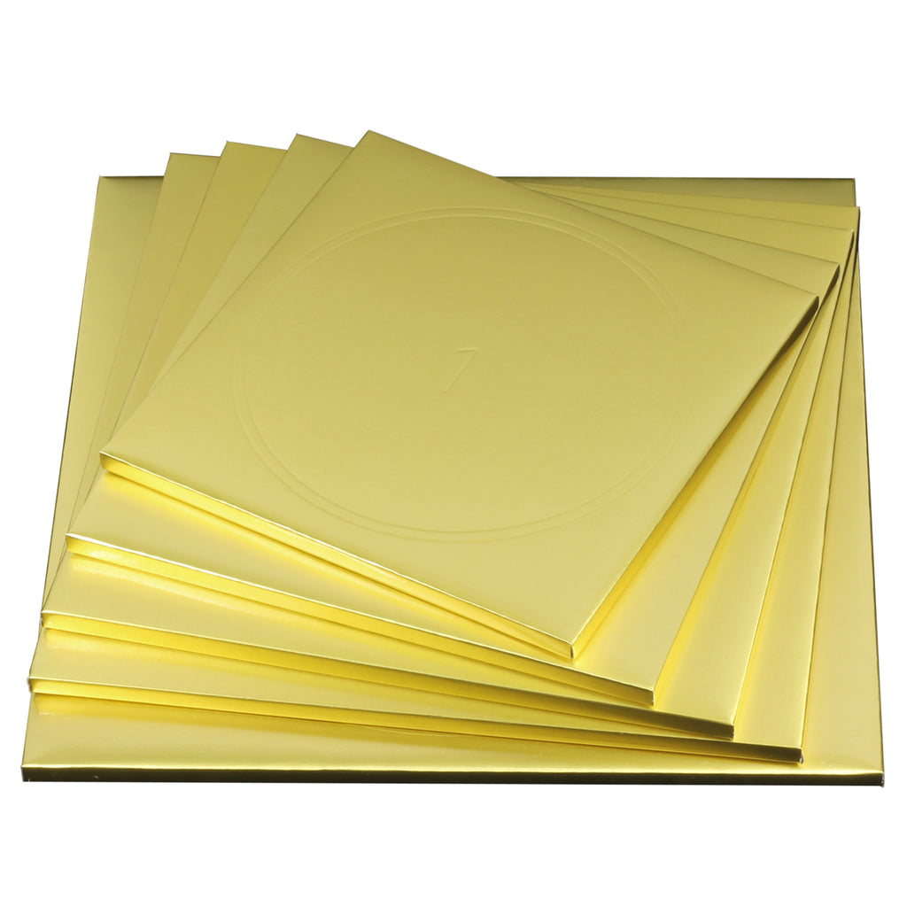 320mm (12⅝") Gold Square Board - ⅜" Thick