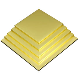 265mm (10⅜") Gold Square Board - ⅜" Thick