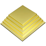 320mm (12⅝") Gold Square Board - ⅜" Thick