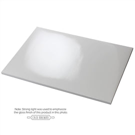 White Quarter Sheet Cake Board - ⅜" Thick