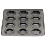 Silpap Silicone Coated Oval Financier Pan