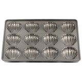 Silpap Silicone Coated Scallop Madeleine Pan