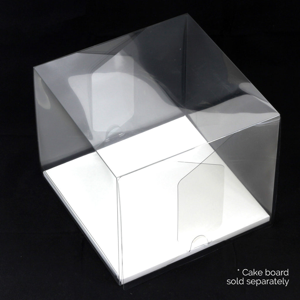 240mm (9½") Clear Chiffon Cake Box