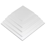 290mm (11⅜") White Square Board - ⅜" Thick